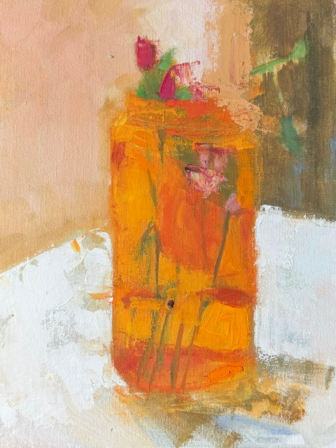 Orange Water Bottle