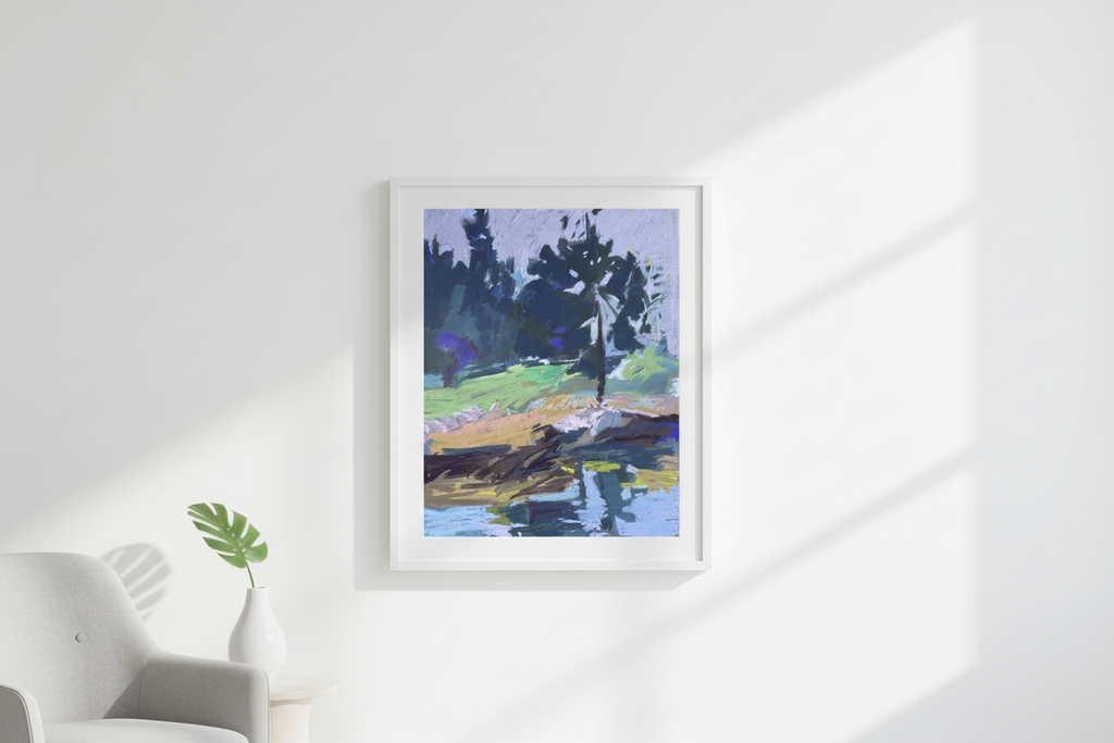 Little Beach artwork - bright version